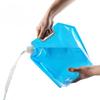 5/10L Water Bag Camping Supplies Portable Folding Water Bucket Large Water Bottle Container Outdoor Travel Collapsible Pouch Outdoor Water Storage Bag