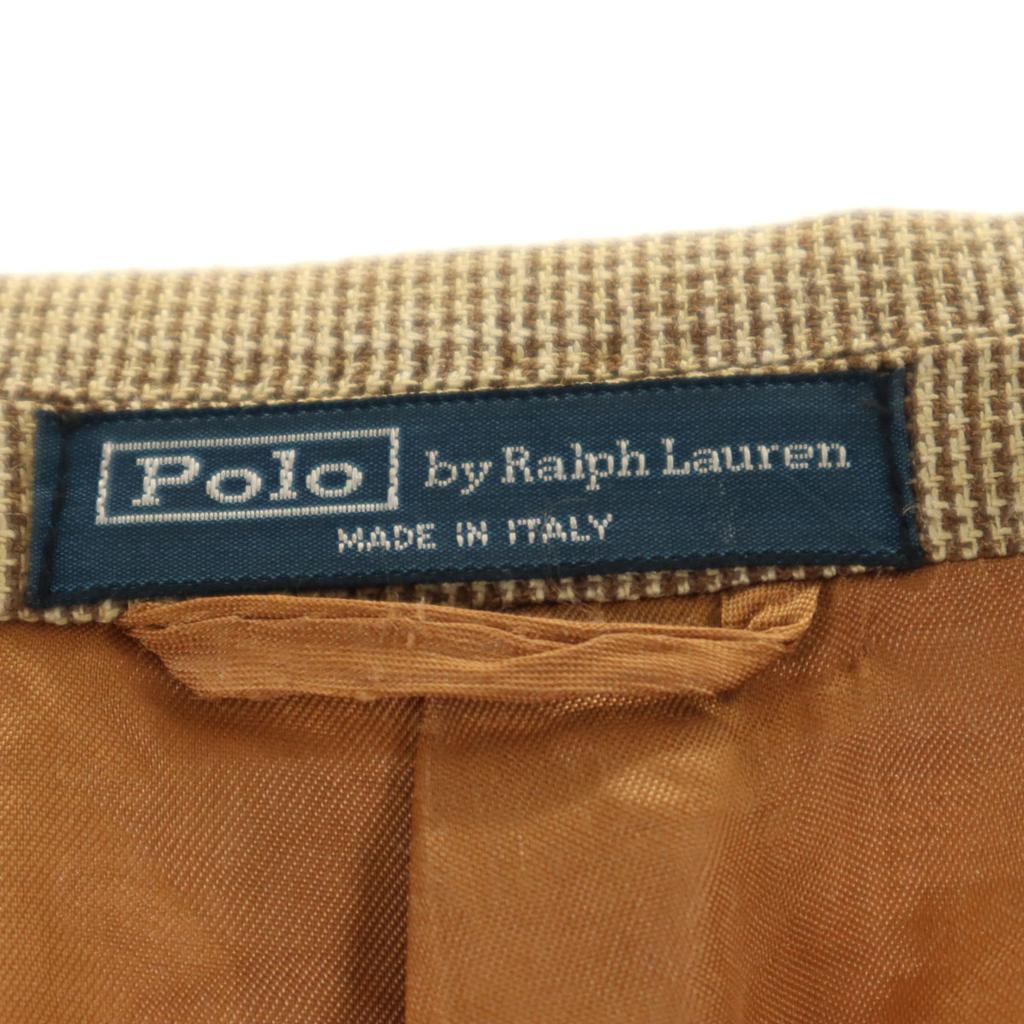 Polo by Ralph Lauren Смесь шелка и льна Сделано в Италии Приталенный пиджак 36 Мужской Б/у
