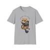 Biker Cat T-Shirt | Meow Graphic Tee, Unisex Tee
