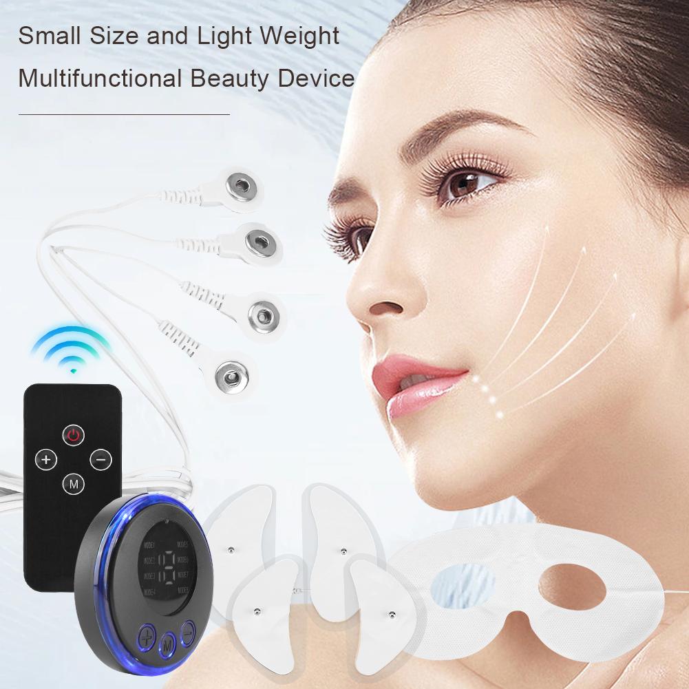 EMS Facial Massager Current Muscle Stimulator Anti-Wrinkle Face Tightening Tool Anti-Aging Beauty Device for Neck Face