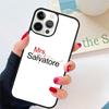 Дневники вампира Чехол для телефона Миссис Сальваторе Для iPhone 17 Air 15 16 14 13 12 Pro Max 11 Pro Max Plus Coque