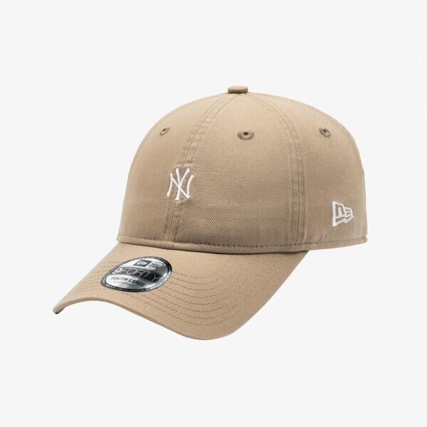 Кепка-бейсболка New Era Mlb Mini Logo без структуры, верблюжья
