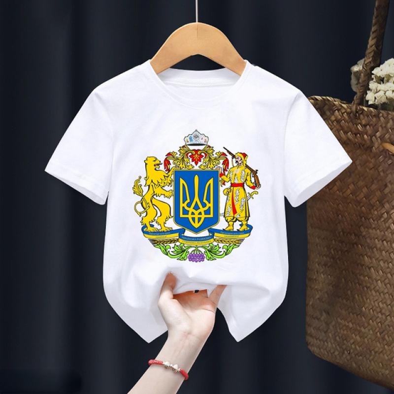 Women's T-shirt Lovely Ukrainian T-shirt Harajuku Adult T-shirt Unisex Top Short Sleeve T-shirt