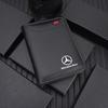 CQL1 Leather Car Men's Wallet motor vehicles Card Ticket Storage Bag For Mercedes Benz A C E S G Class GLC CLE CLA GLB GLS W177