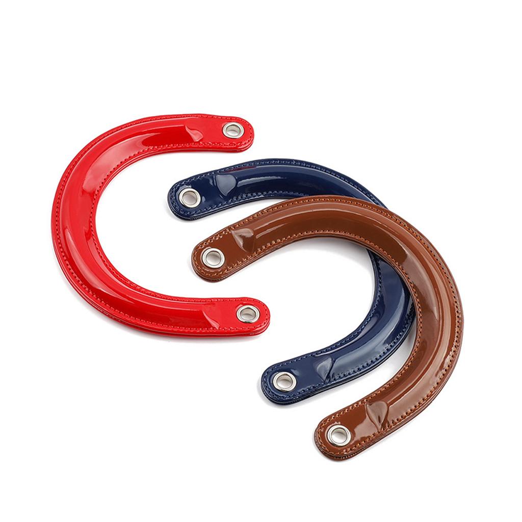 Ручка U-образной формы для пляжной сумки, плетеной сумки, соломенной сумки, женского кошелька DIY, аксессуары для сумок ручной работы, сменные ручки для сумок