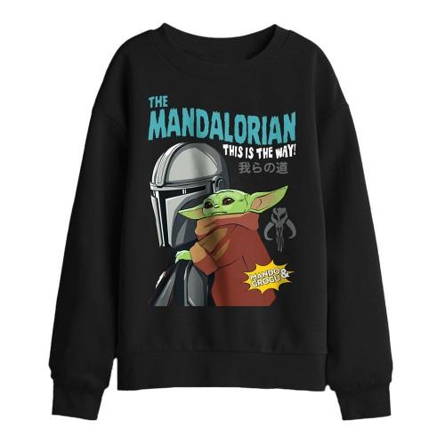 The Mandalorian & Grogu Childrens/Kids Grogu Poster Sweatshirt