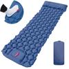 Outdoor Camping Inflatable Mattress Sleeping Pad with Pillows Built-in Pump Air Mat Sleeping Pad for Travel Hiking Climbing