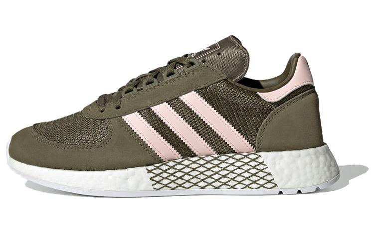 adidas Originals Маратонские технологичные кроссовки Коричневый/Зеленый/Розовый Женские EE4952