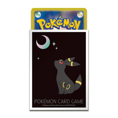 Оригинальный Pokémon Center Игровая колода Pokémon Защита для карт Премиум Глянец Лунный свет и Умбреон [Белый]