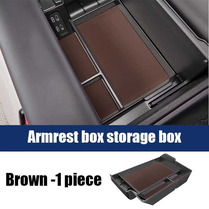 For Toyota Sienna XL40 2024 2025 Car armrest box storage box ABS material interior modification parts