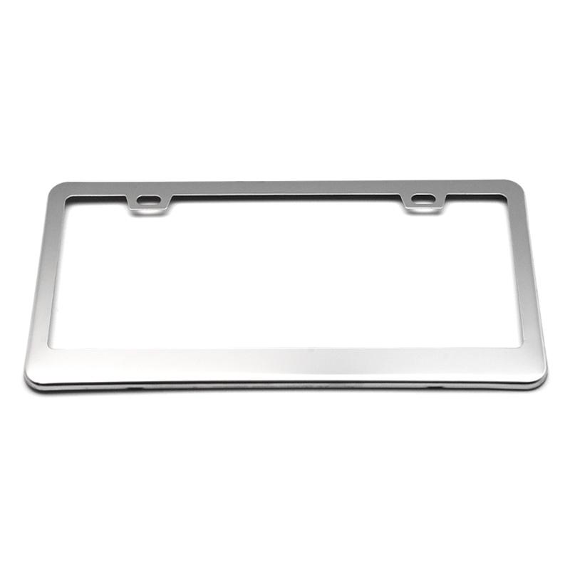 Универсальная рамка номерного знака из сплава, черный карбоновый кронштейн, американское автомобильное волокно, бирка номерного знака, крышка для переднего и заднего номера