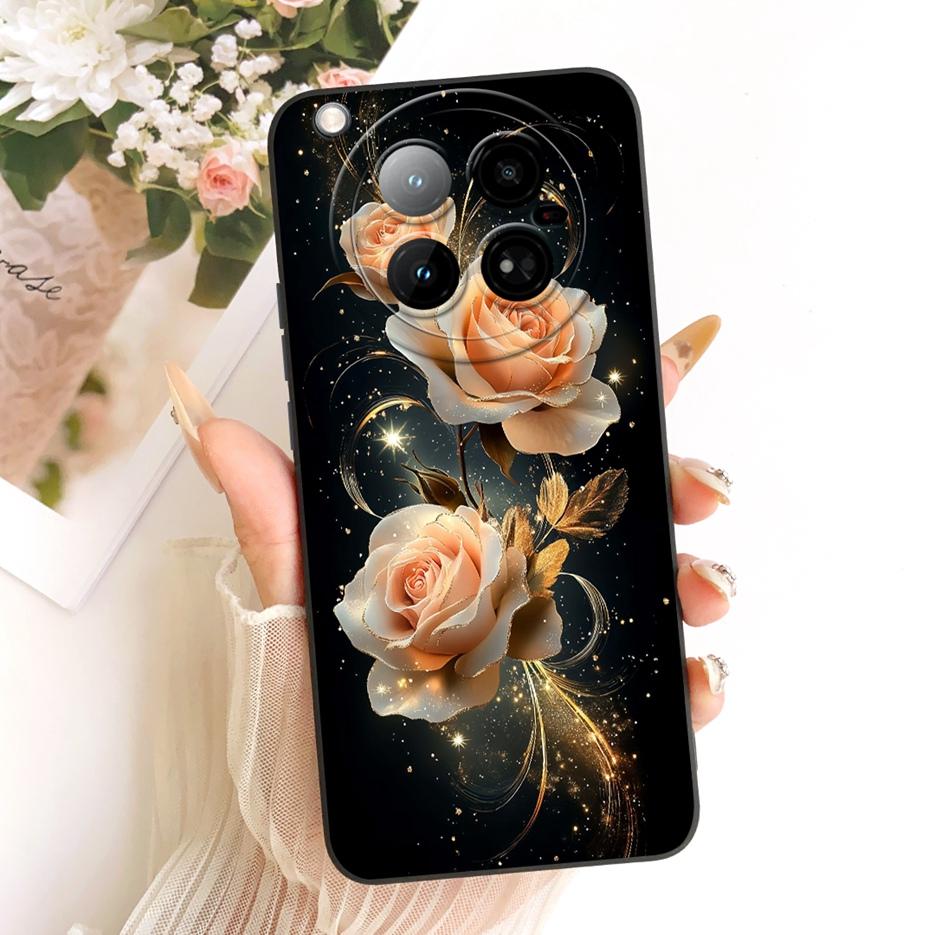 Для Infinix Zero 40 4G Чехол X6860 Роскошные Цветы Конфетная Раскраска Мягкий Силиконовый Чехол Для Infinix Zero 40 5G X6861 Zero40 Сумки