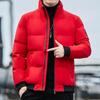 Padded-on Men's Autumn and Winter Jackets Trendy Padded Clothes Men's Thickened Korean Version Slim-fitting Padded Jackets Down Padded Jackets