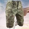 Мужские военные тактические шорты, водонепроницаемые, износостойкие шорты-карго, быстросохнущие камуфляжные брюки с несколькими карманами, большие размеры, походные брюки