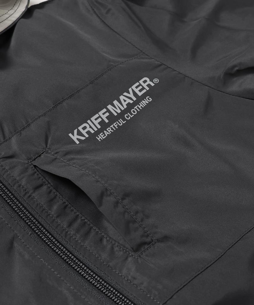 Cliff Mayer Shaka Jacket with Stowable and Size Charcoal Hood, Outerwear, Kids' Juniors' Unisex, 150,