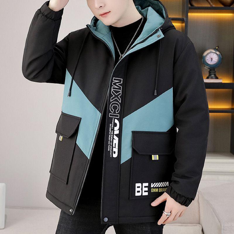 Мужские куртки Молодежные куртки Весна и осень Повседневная Красивая студенческая одежда с капюшоном Мужские комбинезоны Пальто