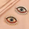 Винтажная брошь со стразами «Злые глаза» для женской одежды, костюма, булавки, ювелирные изделия, подарок
