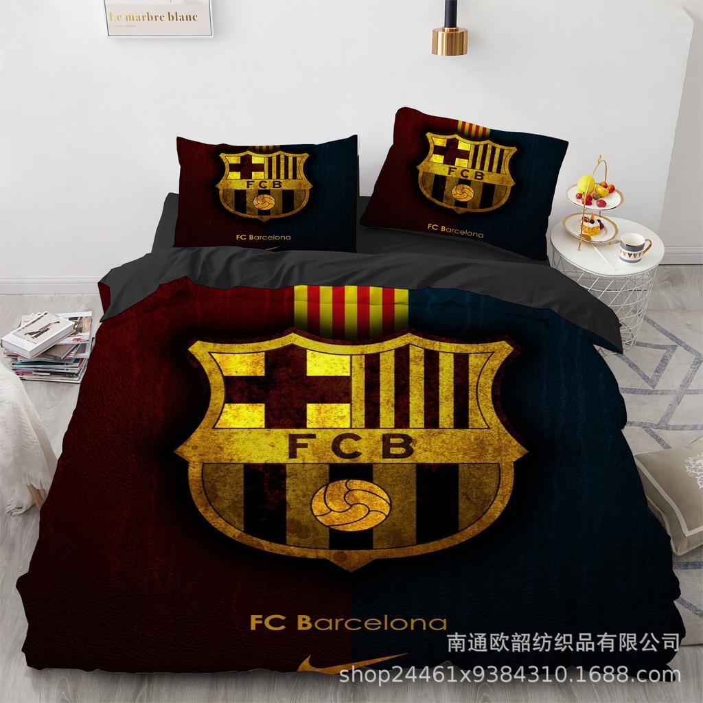 3D Цифровая Печать Футбольный Клуб Размер Набор из Трех Предметов, Набор из Четырех Предметов