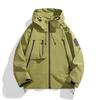 Spring and Autumn New Style Jacket Men's Functional Work Bag Outdoor Waterproof Autumn Jacket Trendy Brand