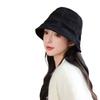 Super good-looking bucket hat women's new spring and autumn fashion trend high-end sense basin hat round face big face small face
