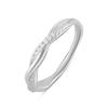 Серебряное кольцо с фианитами (2094456) 1.71 гр. 925 пробы