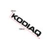 ZDVK6 Car Emblem Metal Badge Logo Body Decals Sticker For Skoda KODIAQ Glossy Black Matte Black Auto Accessories