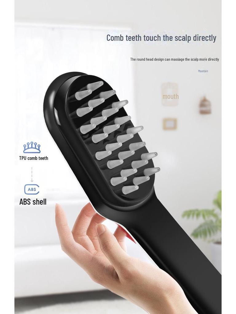 Электрический массажер для кожи головы и фототерапевтическая расческа для ухода за волосами и здоровья