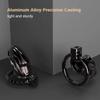 Male Metal Chastity Cage CB Lock Sexy Adult Man Chastity Device Adjustable Cock Ring Fetish Cock Cage Sex Toys For Men
