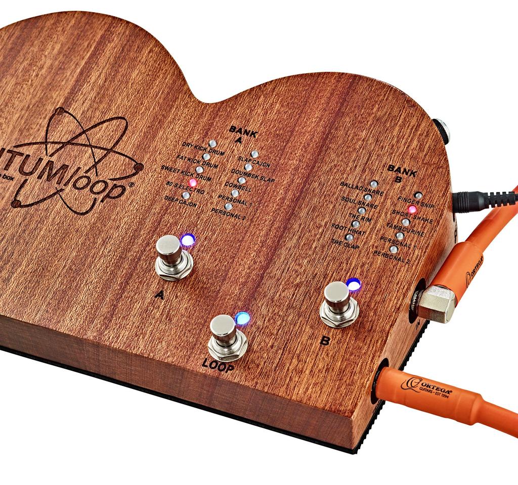 ORTEGA Ortega Фут-перкуссия Лупер Мульти Цифровая перкуссия Стомпбокс Лупер QUANTUMLOOP & & []