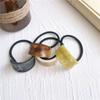 Модная эластичная резинка для волос женская резинка для волос элегантная ацетатная резинка для волос резинки для волос аксессуары для волос для девочек эластичная резинка для волос