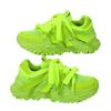 Fashion Spring Green Platform Sneakers Thick Sole Shoes Women Breathable Chunky Sneakers Luxury Tennis Shoes 2025 Outdoors Walking Shoes