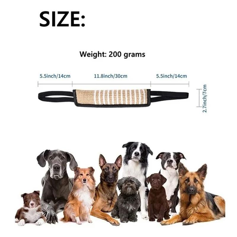 Прочный чехол-подушка для дрессировки собак с 2 веревочными ручками для дрессировки средних и крупных собак, товары для животных