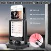 Pedometer Desk Walking Swing Shaker Mobile Phone Stand Holder Automatic Swing Shake Phone For All Phone