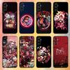 Аниме H-Helluva B-Boss Чехол для телефона Samsung S26,S25,S24,S23,S22,S21,Ultra,Plus,FE Черный Мягкий Чехол