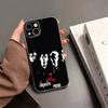 B-Band Depeches Modes Phone Case For iPhone17,16,15,14,13,12,11 Plus,Pro Max Soft Transparent Cover
