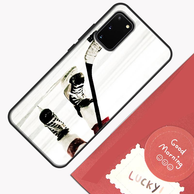 Hockey Sport Phone Case For Samsung Galaxy S24 S26 Ultra S20 S21 S22 S23 S25 Plus S10 S25 FE Cover Shell