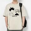 Футболка Hunter X Hunter унисекс Harajuku с эстетической графикой Kawaii Gon Killua футболка унисекс аниме Unisexga винтажные футболки с героями мультфильмов