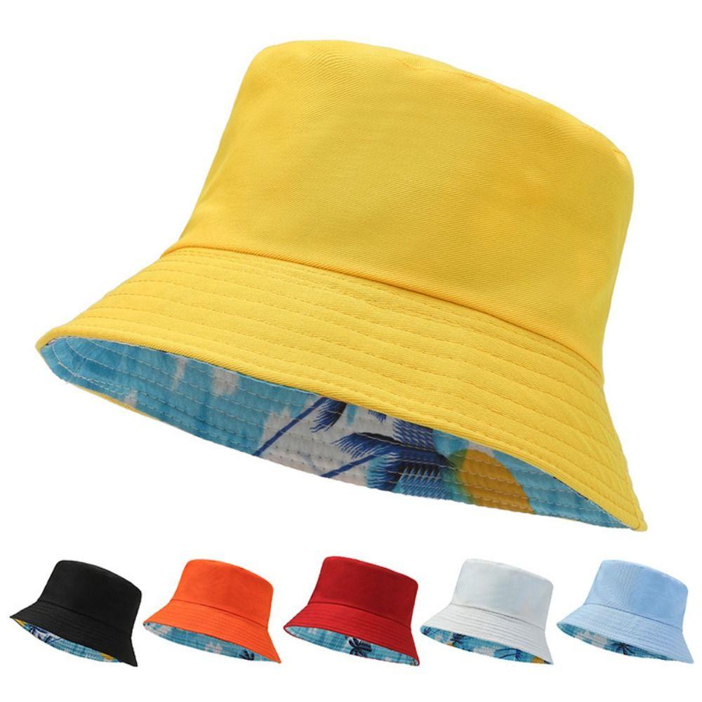 Foldable Bucket Hat Anti-UV Sun Hat Fashion Panama Hat Outdoor Sports