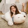 New Polar Bear Doll Throw Pillow Cute Plush Toy Girl Sofa Bed Sleeping Style Girl Gift