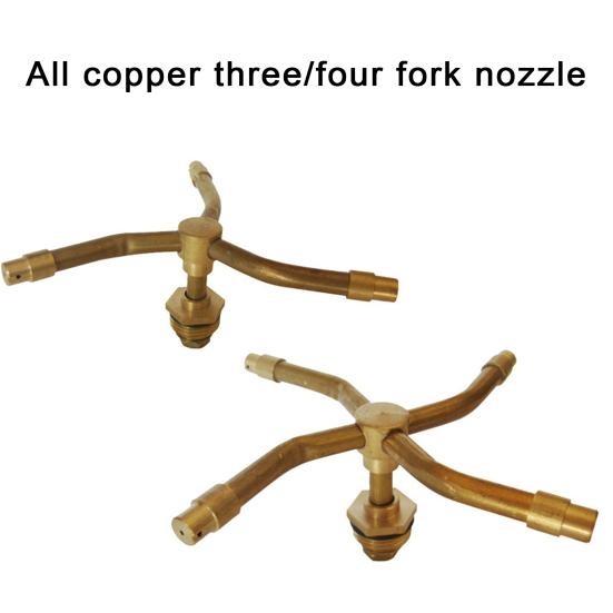 Автоматический роторный опрыскиватель, система орошения сада, вращающийся на 360 градусов спринклер, насадка для орошения всего урожая, поливочная насадка для газонов, садов, патио