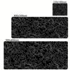 Large Black and White Art Mouse Pad Pc Gamer Mousepad Mat White Desk Mat Strata Liquid Mausepad Computer Keyboard Big Table Mat