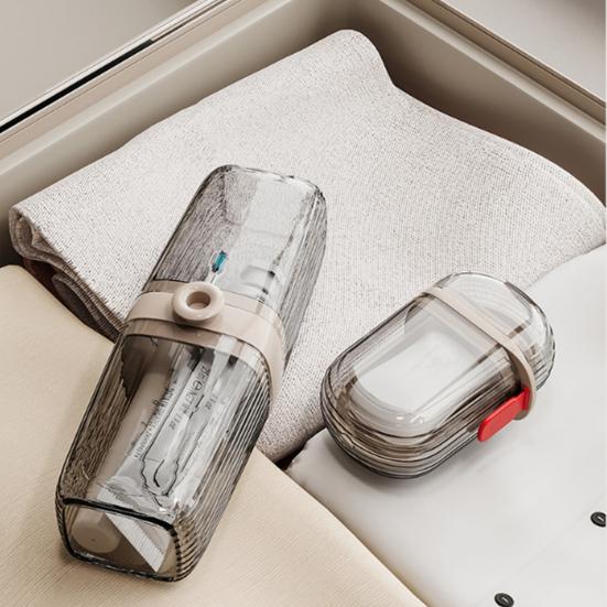 Прозрачная мыльница с функцией дренажа и замком, пыленепроницаемая, герметичная, дорожная