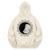 Khc0138 Худи с флисовой подкладкой Old Moon - Кремовый