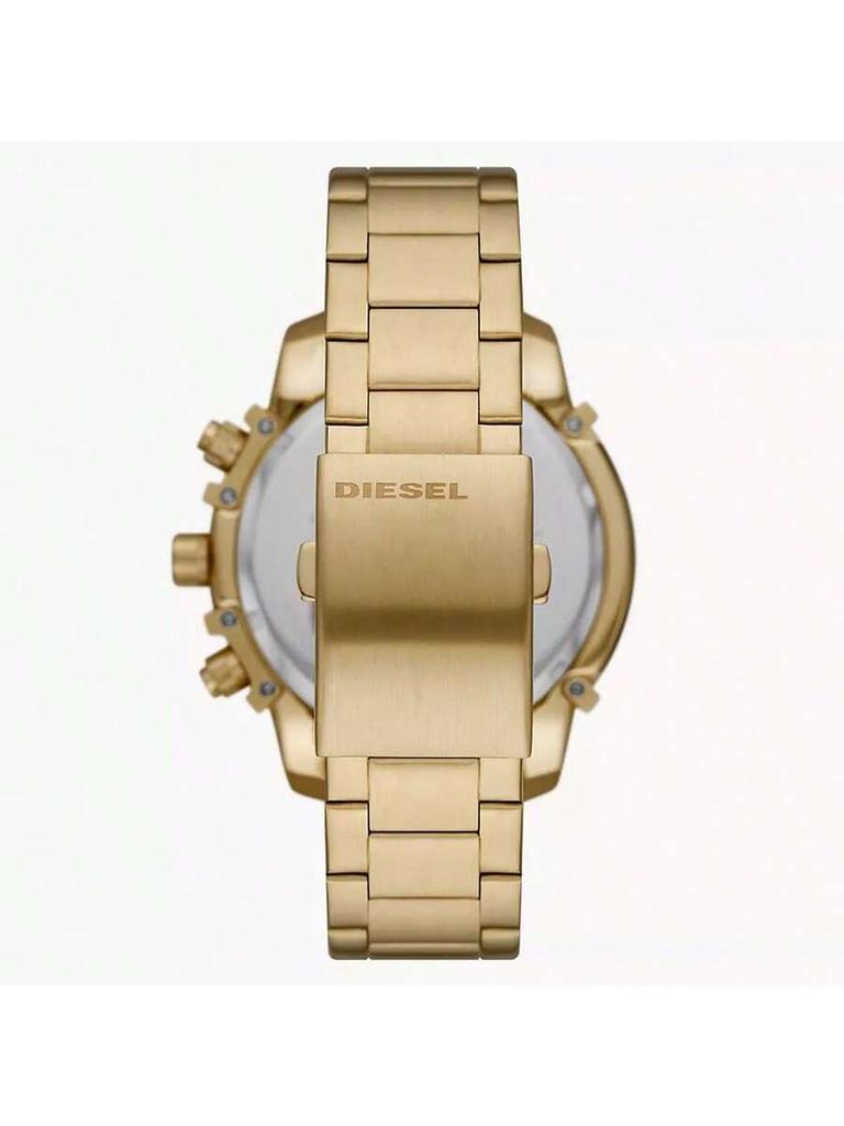 Diesel Мужские часы-хронограф Griffed – 48 мм циферблат 'солнечные лучи' с циферблатами хронографа, отображением даты, корпус и браслет из нержавеющей стали – DZ4573