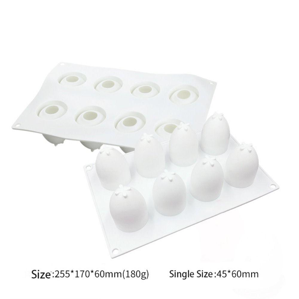 8 полостей шоколадный торт форма для выпечки инструмент для мыла аксессуары пасхальная силиконовая форма