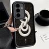Чехол для телефона Samsung Galaxy S26 S25 Ultra S24 FE Черный Змеиный Рисунок Мягкий Силикон Funda S23 Plus S22 + S21 S20 5G