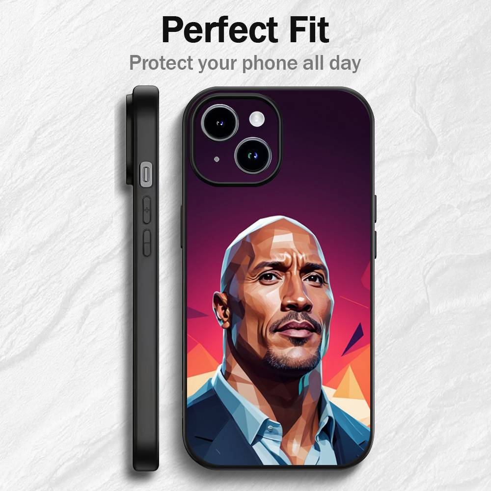 Чехол для телефона The Rock Дуэйн Джонсон Для 17 12 13 14 15 16 Pro Max mini classic Plus сильное магнитное притяжение