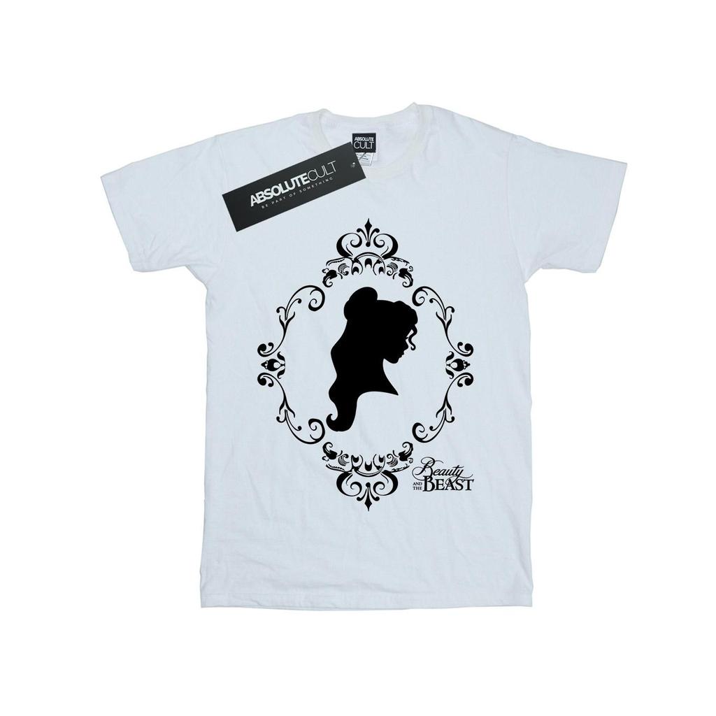 Disney Princess Mens Belle Silhouette T-Shirt