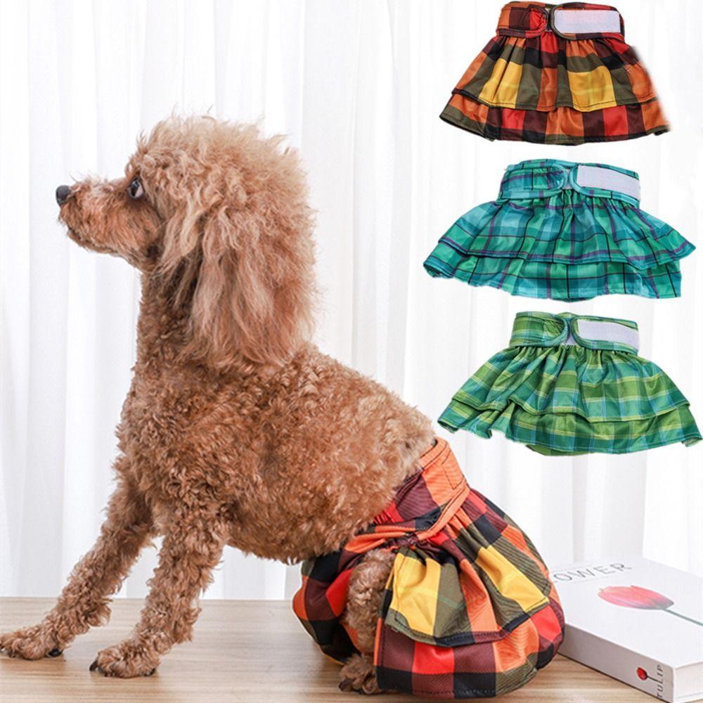 Washable Pet Physiological Pant Dacron Dog Sanitary Panties  Physiological Period