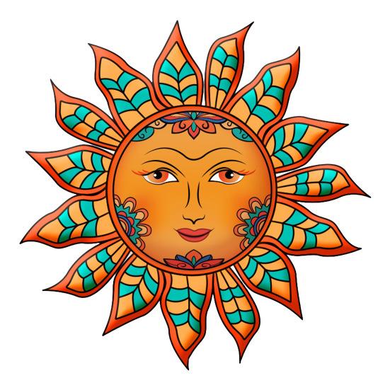 Iron Sun Wall Decor Sun Flower Wall Art Decoration Sun Face Ornament for Home Garden Farmhouse Living Room Bedroom